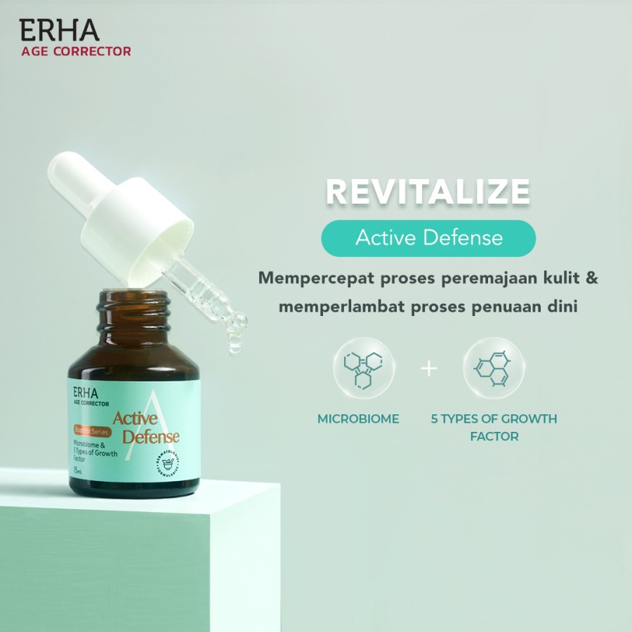 ERHA Age Corrector Active Defense Booster 15ML - Serum Anti Aging