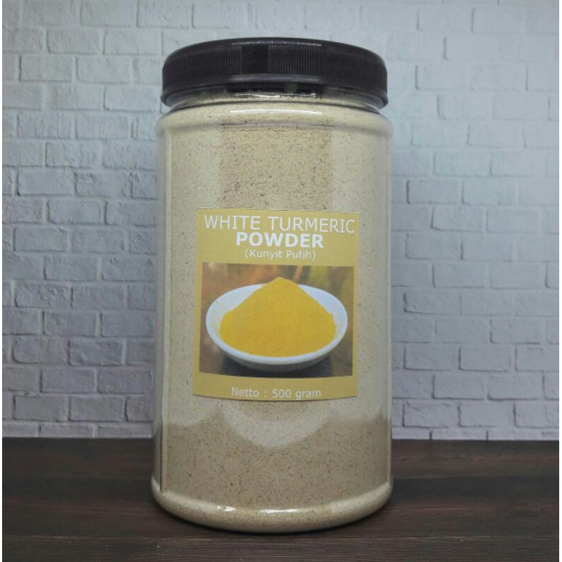 

KUNYIT PUTIH BUBUK MURNI BERKAT KARUNIA BALI (ORIGINAL WHITE TURMERIC POWDER) 500 GRM