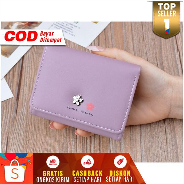 Dompet Lipat Mini Wanita Murah Women Wallet Duit Cewek Dompet Lipat Mini Wanita Murah Women Wallet Duit Cewek
