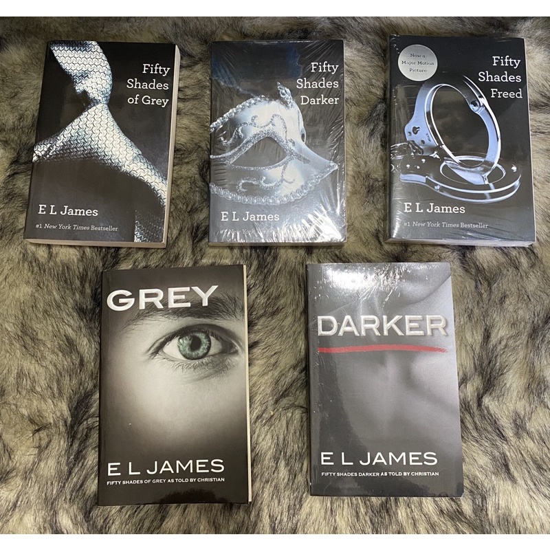 Jual (English) Novel Fifty Shades Darker By E.l. James Fifty Shades Of Grey Fifty Shades Freed Indonesia|Shopee Indonesia