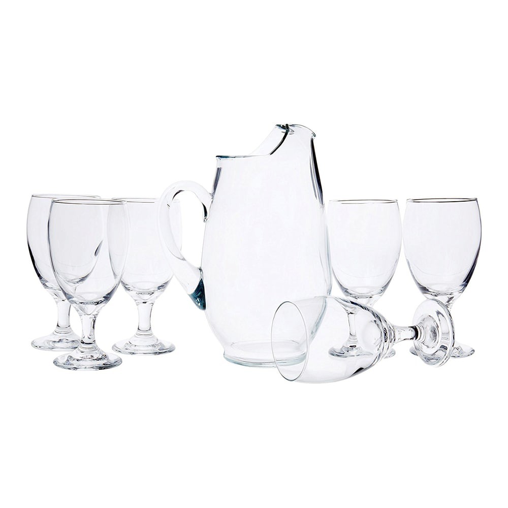 LIBBEY CAROLINA SET PITCHER DENGAN GELAS