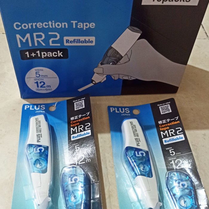 

Promo Tip-Ex Plus Mr 2 / Correction Tape Mr 2 Diskon