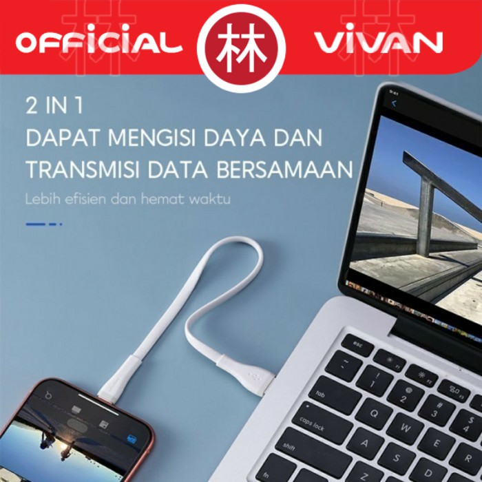 Vivan SL30S Data Cable Lightning 2A 30cm