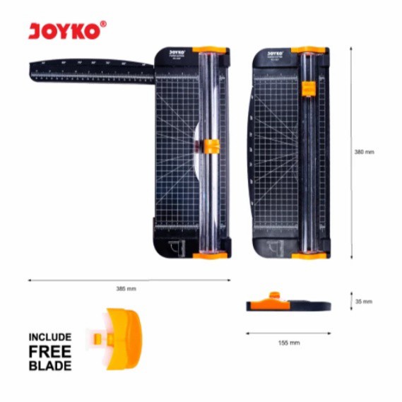 

Pemotong Kertas Paper Cutter Joyko PC-1637 A4