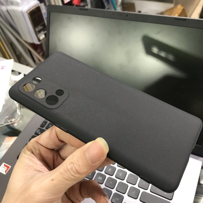 OPPO RENO 5 PRO PREMIUM BLACK MATTE CASE ORI 1.5MM CAMERA PROTECTOR