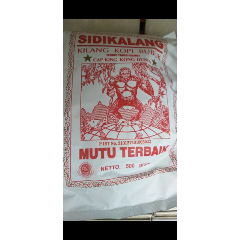 

Bubuk Kopi Arabica Sidikalang Cap King Kong (Khas Tebing Tinggi)