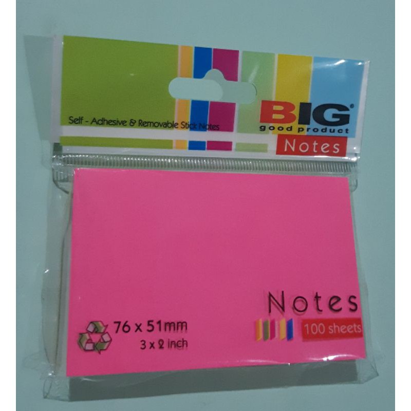 

Stick note 76 x 51 mm isi 100 lembar