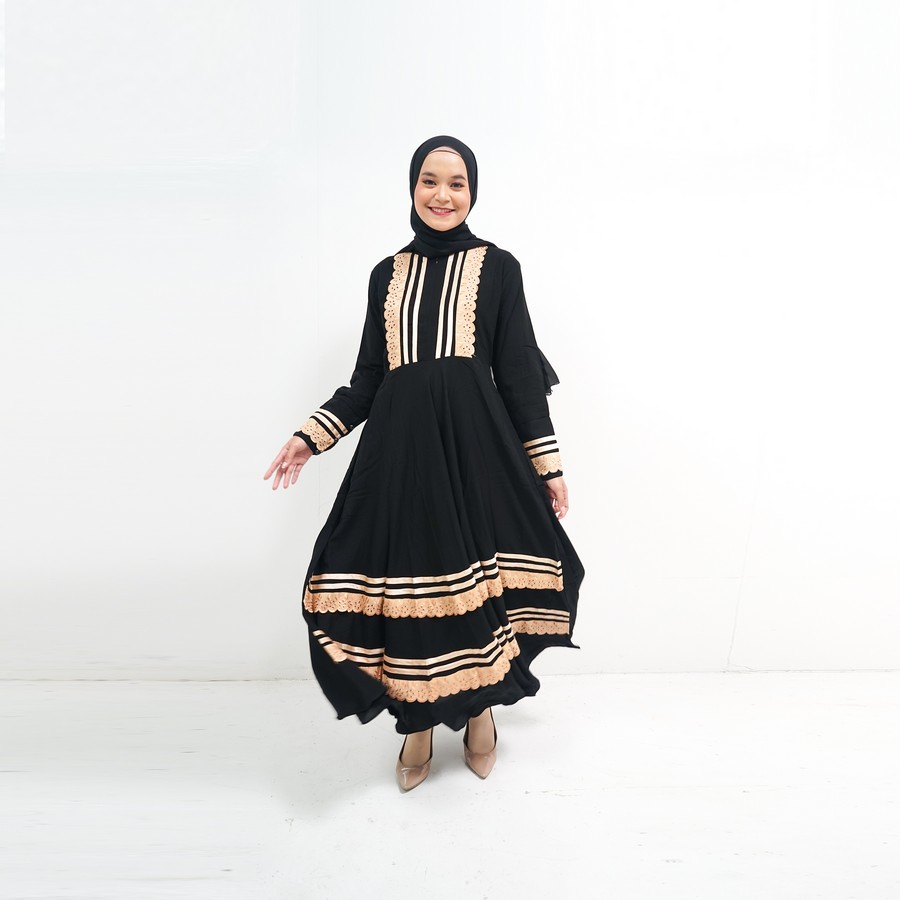 Gamis Muslim Wanita / Gamis Wanita Kireina Fashion Original - KRN005
