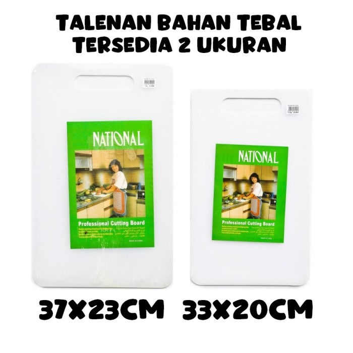 Talenan Plastik Putih Talenan Dapur Chopping Board Tatakan Masak - Besar