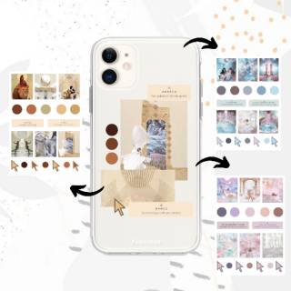 Aesthetic sticker diy set stiker tumblr untuk case HP ...