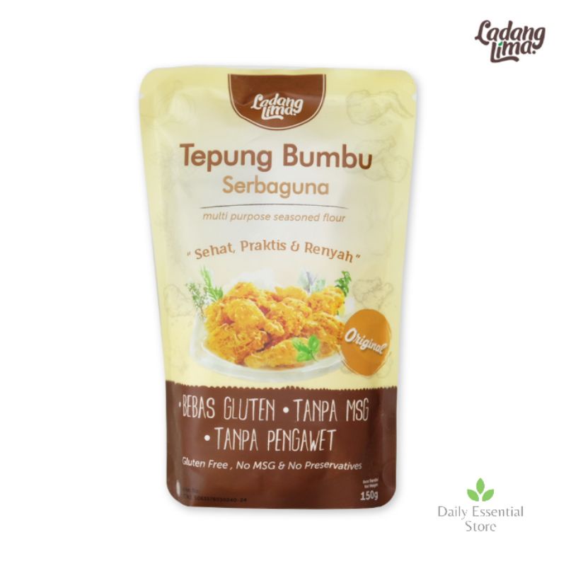 

Tepung Bumbu Serbaguna Ladang Lima 150 gr