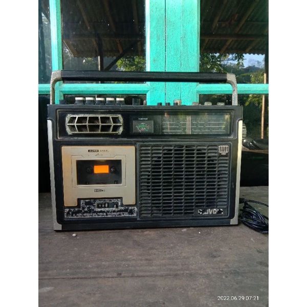 tape jvc jadul/radio jvc jadul