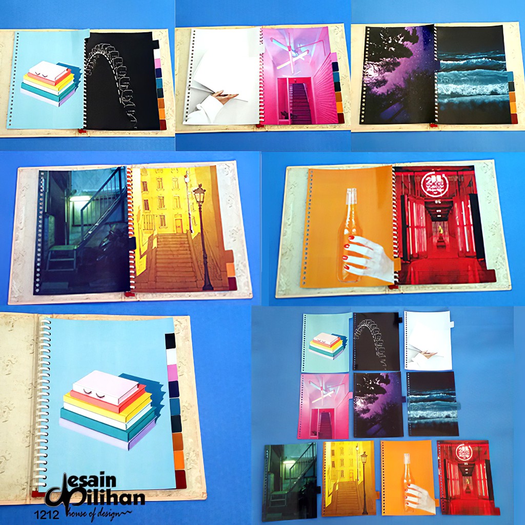 

Pembatas Binder Neon Lights Mix 2 Ring,6 Ring,20 Ring,26 Ring 1 Set 10 Lembar Laminasi Glossy Murah