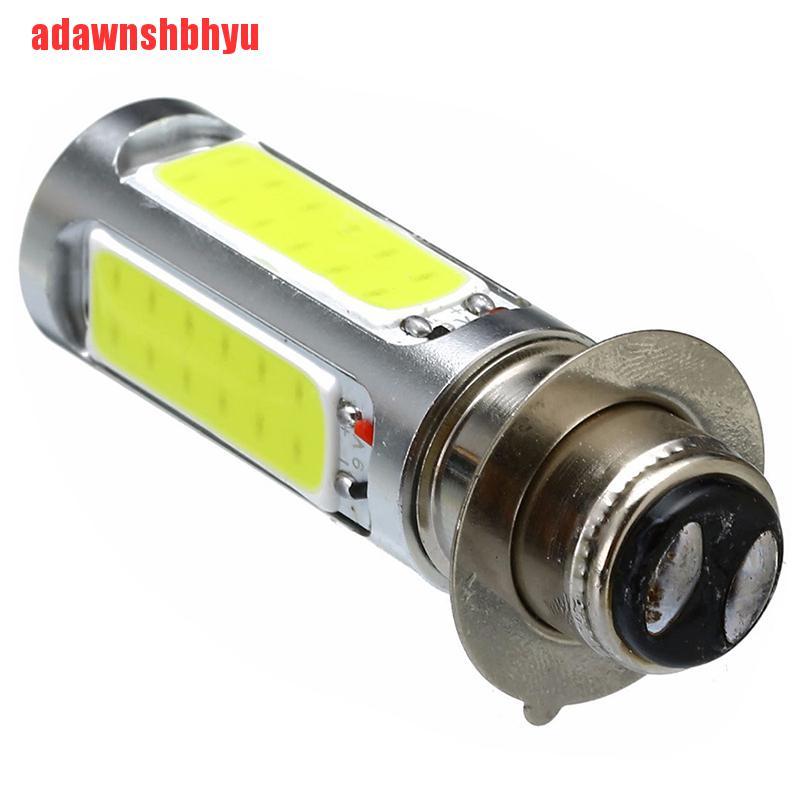 (Adawnshbhyu) 1pc Lampu Depan Led Cob Warna Putih Untuk Motor/Atv H6M Px15D