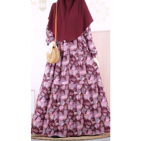 Atelier Angelina Bella Xoxo Burgundy Size L