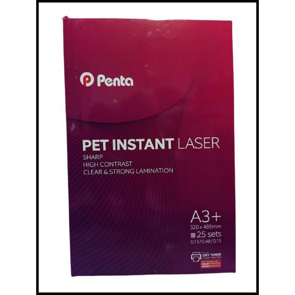 

Khoiri.Olshop | Kertas Pvc Id Card A3+ Penta Pet Instant Laser Jet Tebal 0,78Mm