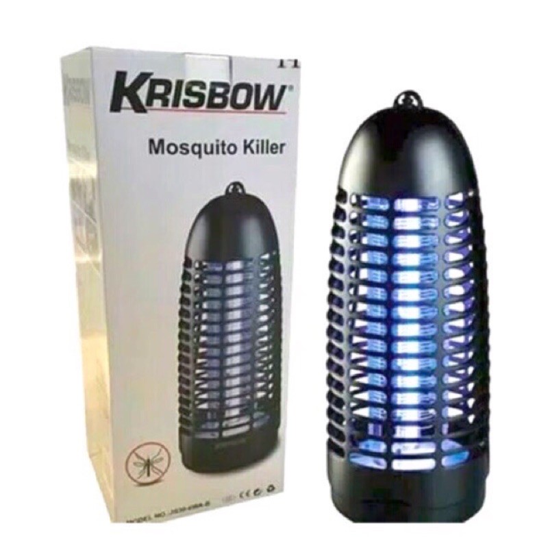 LAMPU ANTI NYAMUK KRISBOW MOSQUITO KILLER SINAR UV PERANGKAP SERANGGA ORIGINAL ACE HARDWARE GARANSI