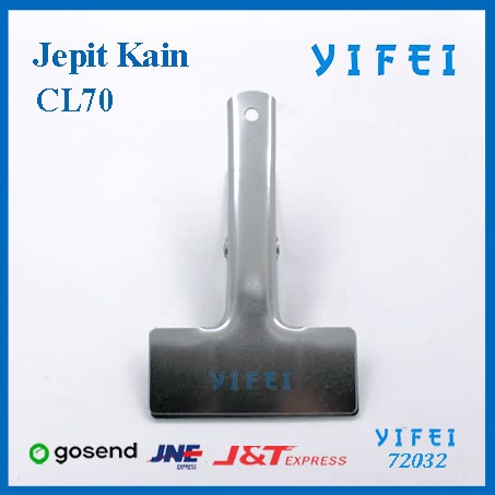 Penjepit Kain/ Pencapit kain murah berkualitas/Jepit Kain CL70 YIFEI-72032/Penjepit Kain