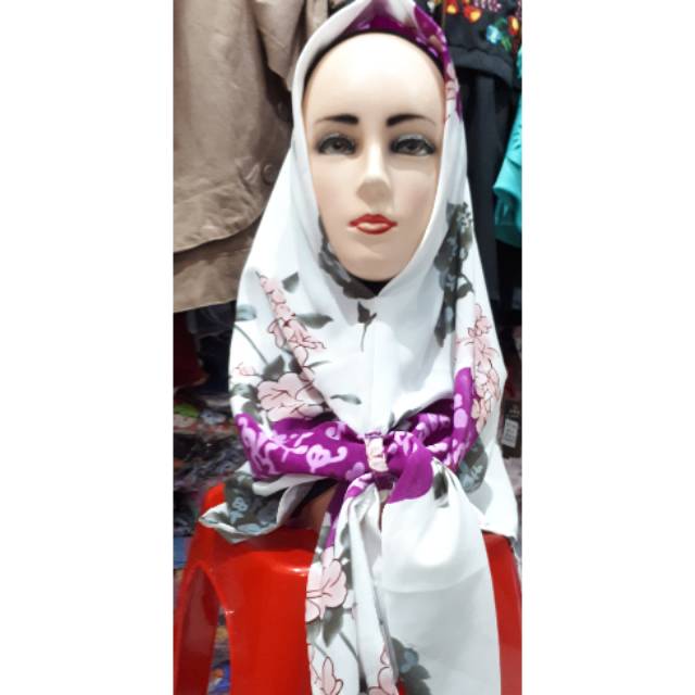 Hijab instant segi empat