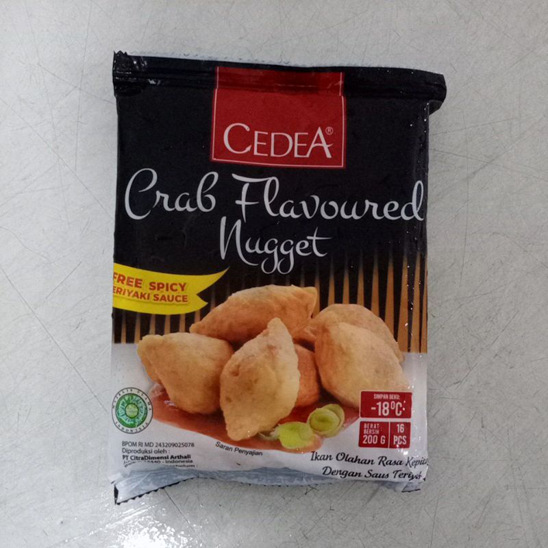

cedea nugget kepiting 200gr