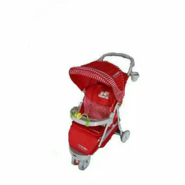 Ready                             Stroller pliko  creative 328 runner 2  dorongan bayi roda 3  125 B