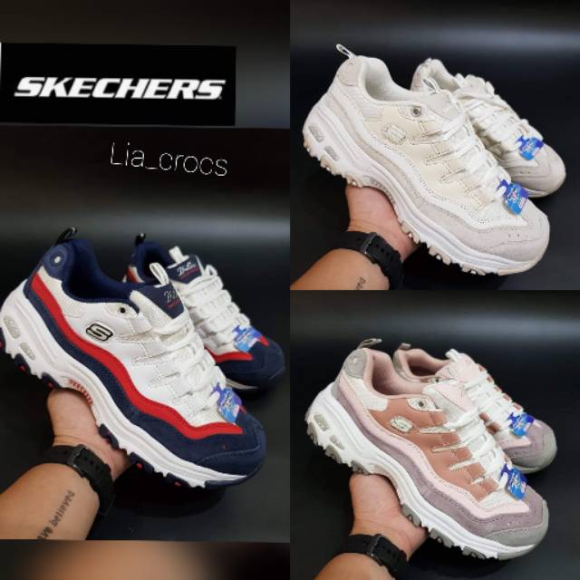 Swpatu Wanita / Skechers / Skechers d'lites 2 Sure thing woman + lengkap box