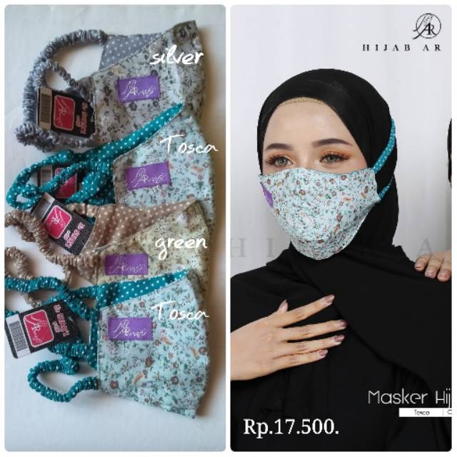Masker hijab arrafi