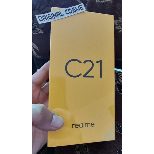 Realme C21 RAM 4/64 GB Real Me C 21 Bukan C21Y Garansi Resmi Indonesia
