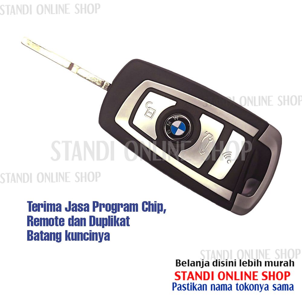 Remote Komplit Kunci Lipat Flipkey BMW E36 E38 E39 EWS HU58 315 Mhz