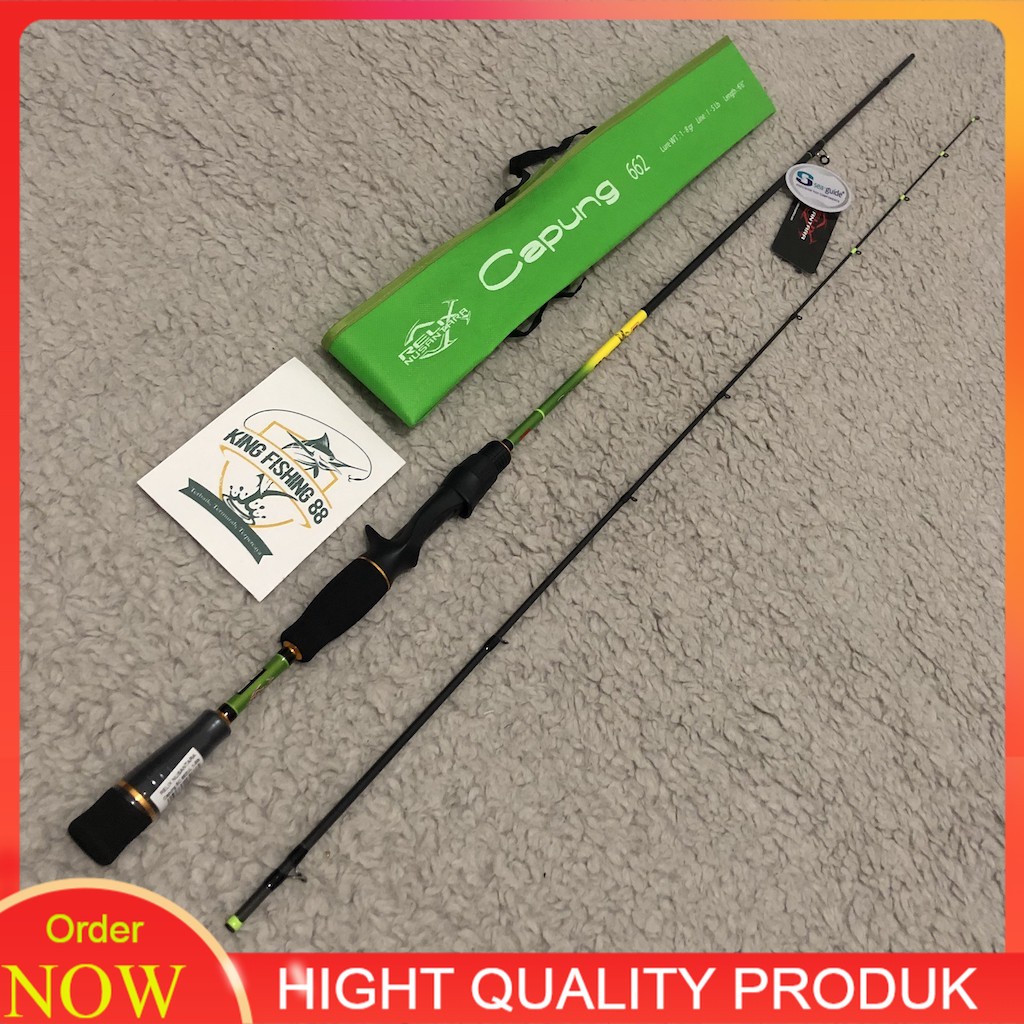 [PROMO SPECIAL] Joran Pancing Relik RELIX NUSANTARA Capung 662 BC 198cm Stik UL OH Ultra Light Bait 