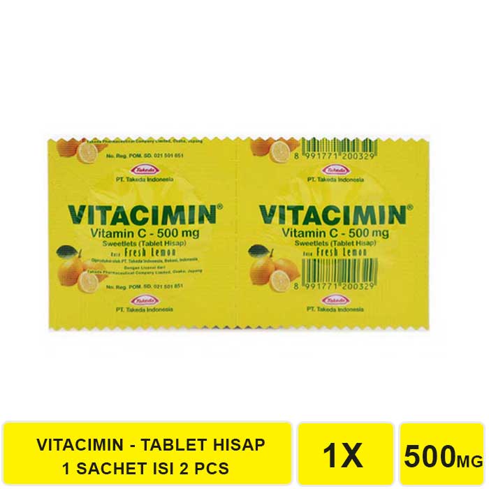 VITACIMIN VITAMIN C 500 MG (TABLET HISAP)