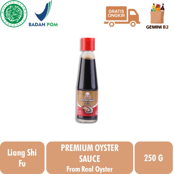 Liang Shi fu Bumbu Masak Premium Oyster Sauce / Saus Tiram 250GR