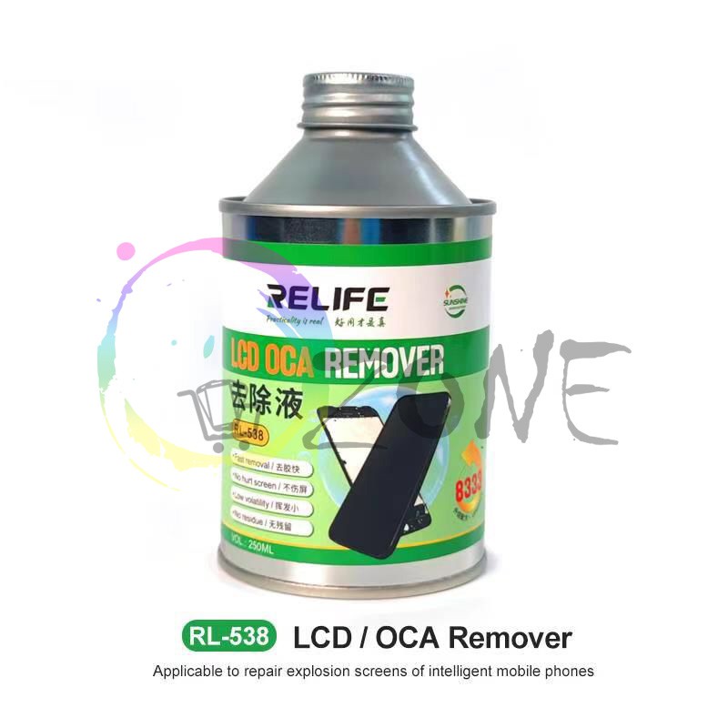 CAIRAN PEMBERSIH LEM OCA 8333 - LCD OCA REMOVER RELIFE RL-538