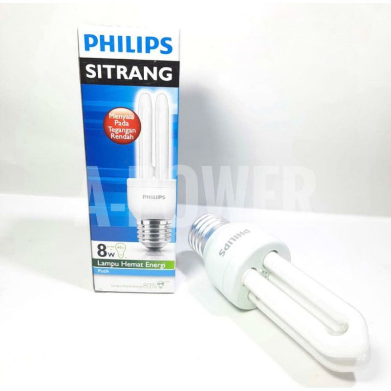 Philips - Lampu Sitrang 8W (Putih)