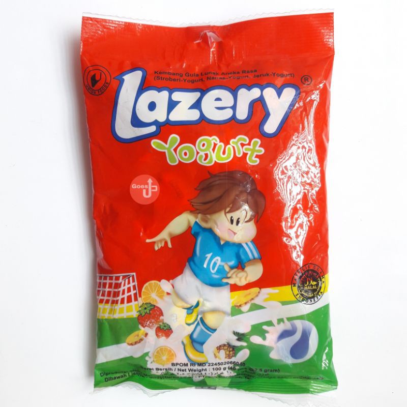 

Permen Lazery Yogurt Kenyal Pack isi 40 pcs - 100gr