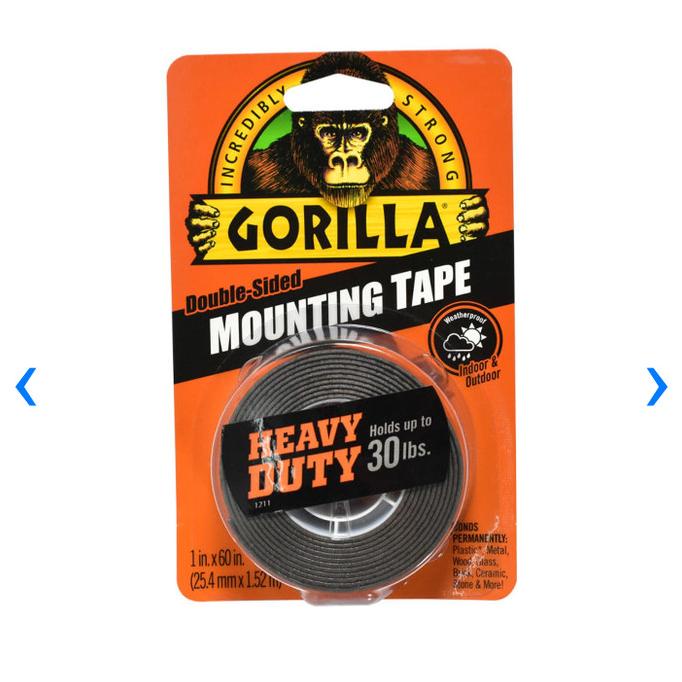 

Doble tape gorilla Max 13,6 kg Waterproof made in USA