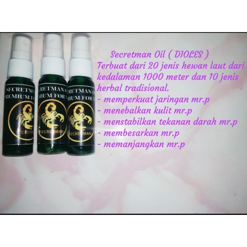 secretman oil