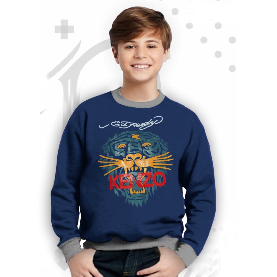 Baju Sweater Anak Laki Laki Lengan Panjang Remaja Kenzi Handy  Umur 9 - 17 Tahun / Baju Switer Cowok