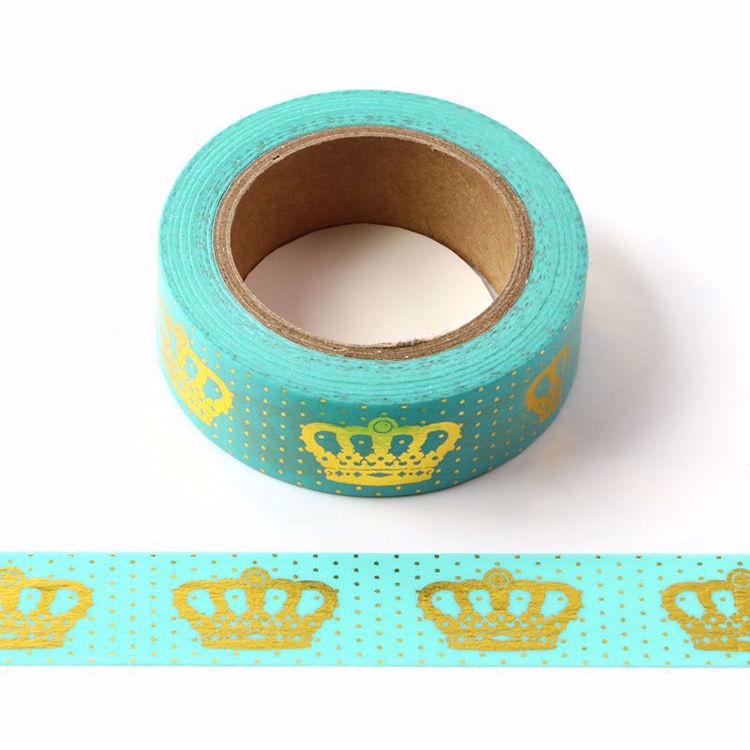 

CROWN GOLD FOIL WASHI TAPE - SELOTIP DEKORASI MAHKOTA