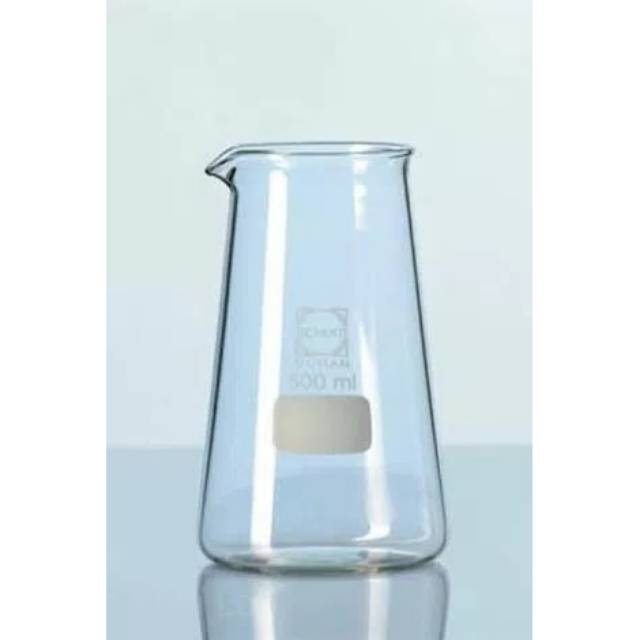 Duran beaker glass philips 500 ml with  spout