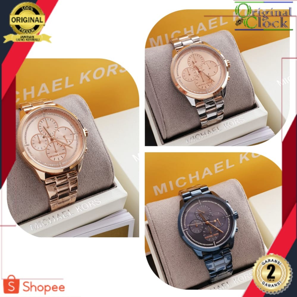 JAM TANGAN PRIA WANITA | RANTAI | KULIT | KARET | MURAH | WANITA M1CHA3L K0RS MK 6521 MK 6520 MK 652