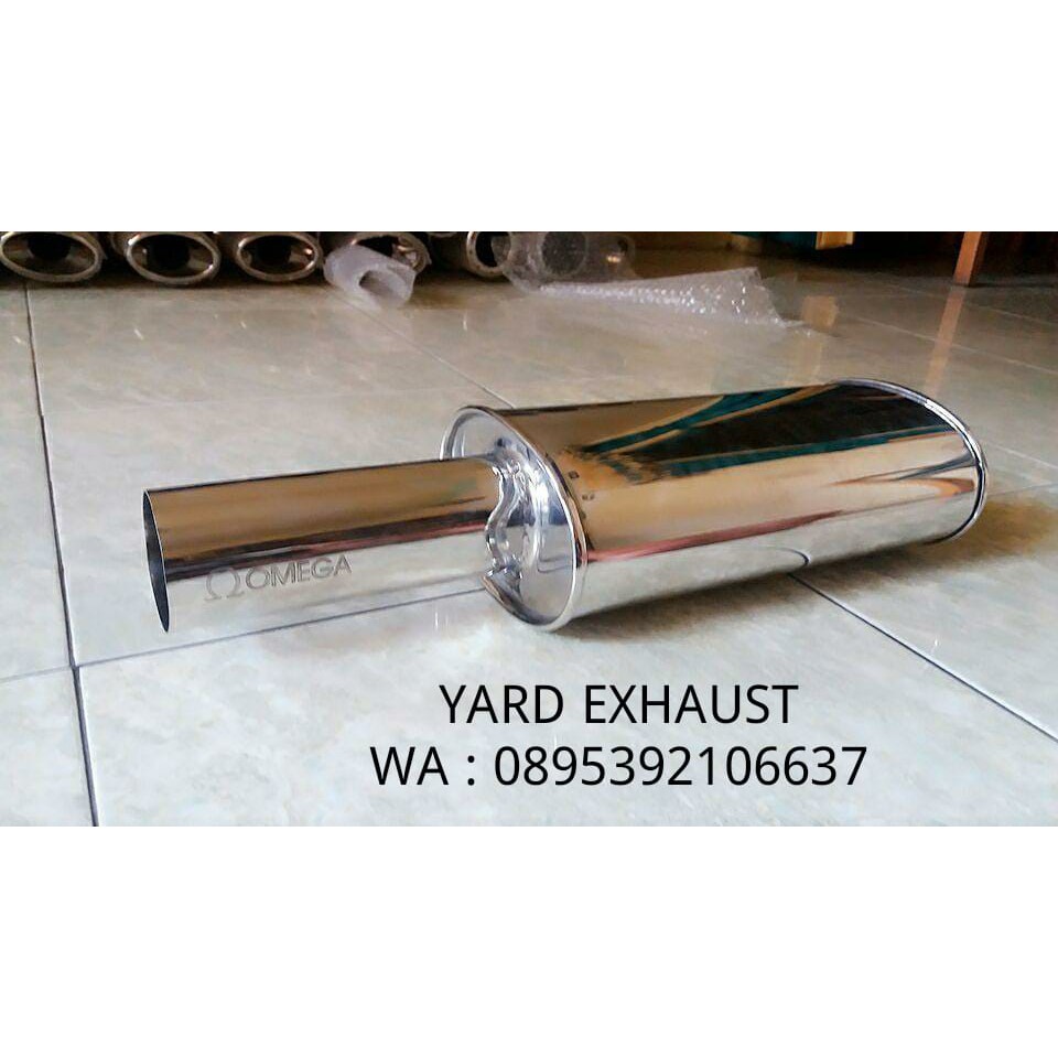 knalpot mobil omega tipe suara bass kering