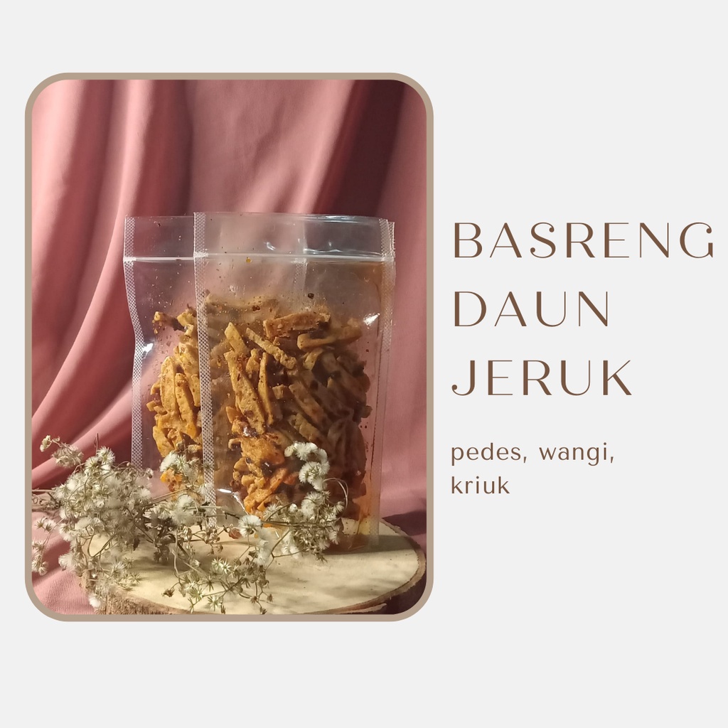 

Basreng daun jeruk pedas