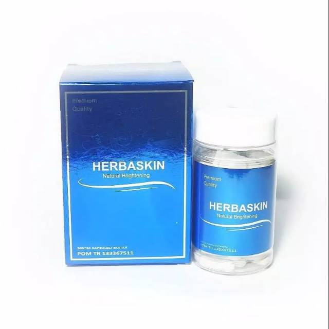 Herbaskin Original / Kapsul Pemutih BPOM / Pemutih Kulit