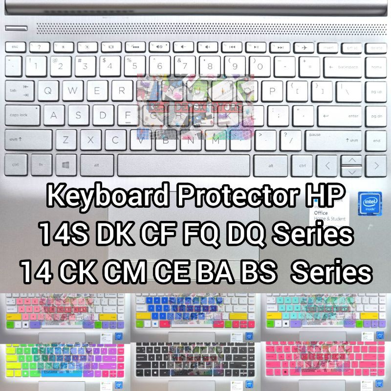 Keyboard protector HP 14S DQ FQ 14 DK 14CF 14-ba161TX 14-BW015AU 14-CM0078AU 14-BW087TU 14-BF193TX