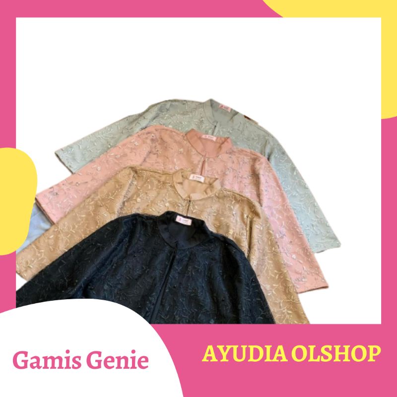 GAMIS GENIE MATT TILE MOTIF PREMIUM ASK MUTIARA MIX TILE POLOS / GAMIS REMAJA/ GAMIS WANITA MODERN