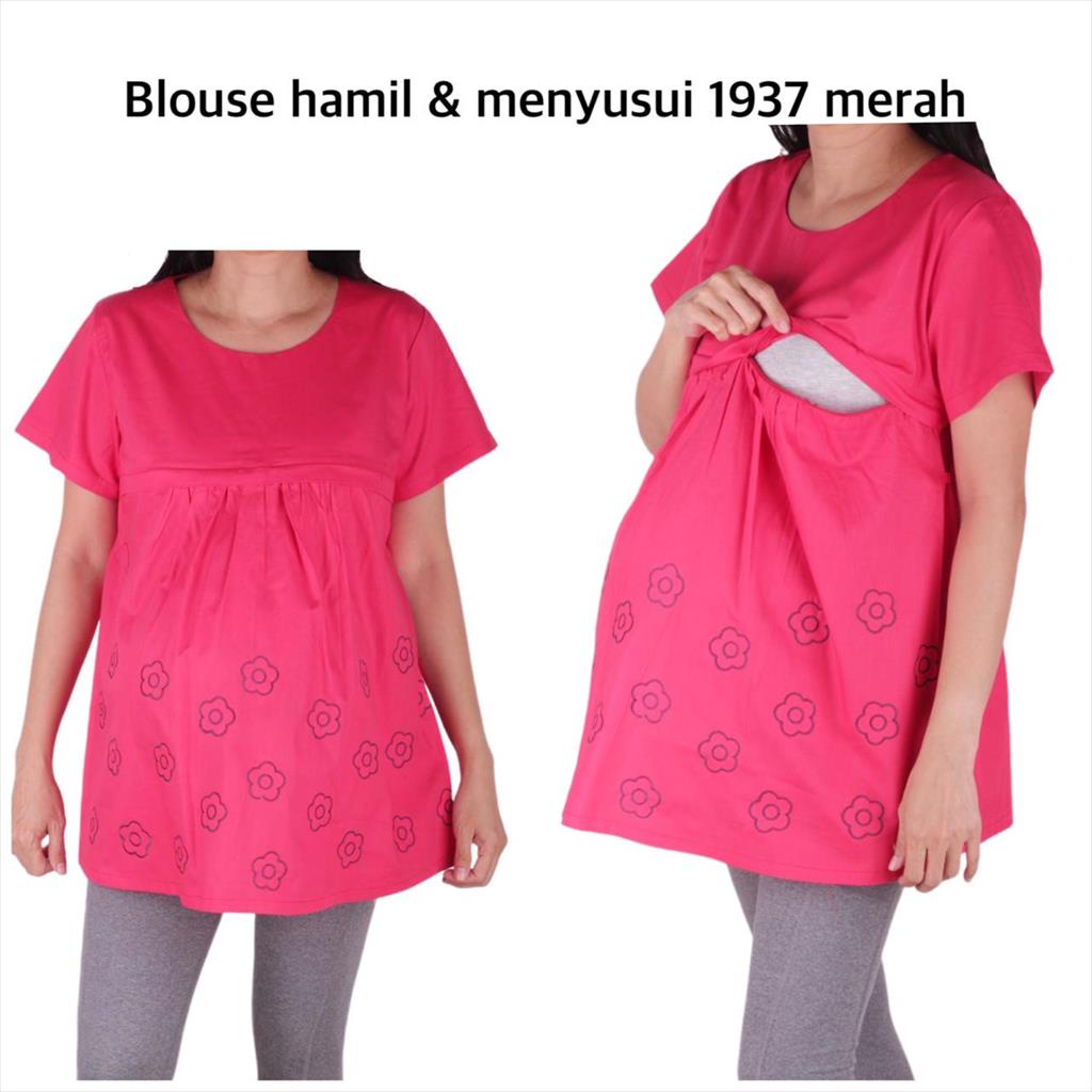 Baju Hamil Blouse Hamil  Menyusui 1937