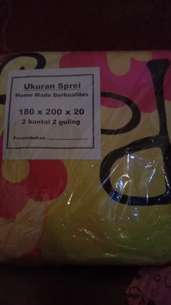 Sprei Homemade Litle Pony