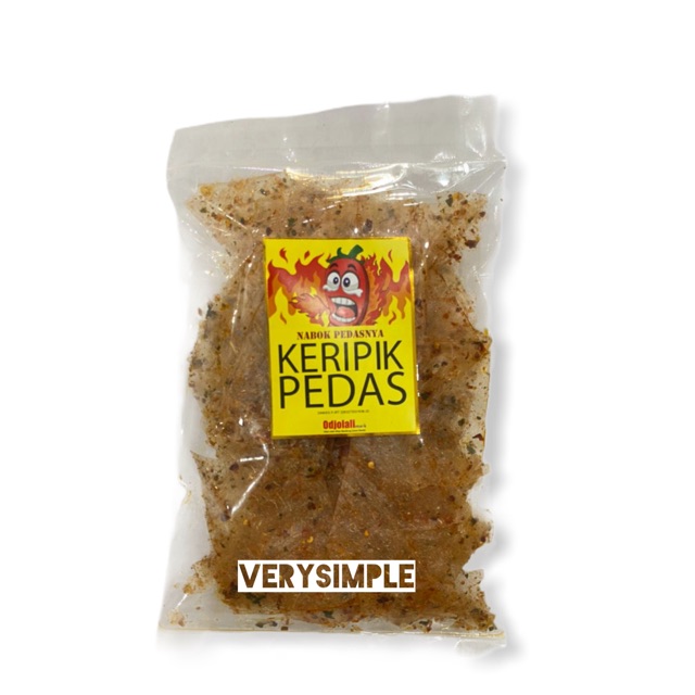 

Keripik Kaca Pedas atau Asin Odjolali Snack