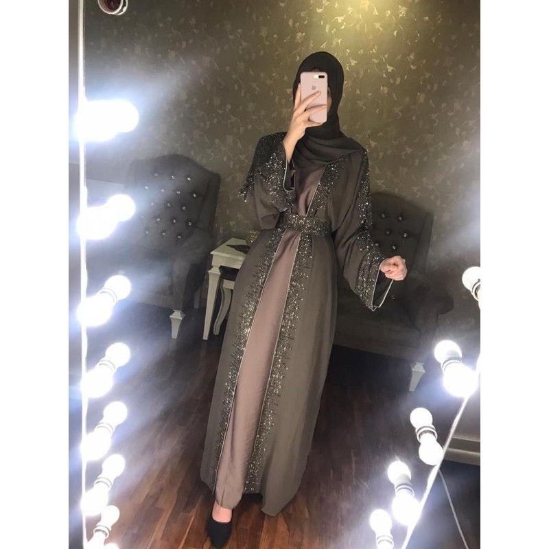 Abaya Pesta Ori Dubai